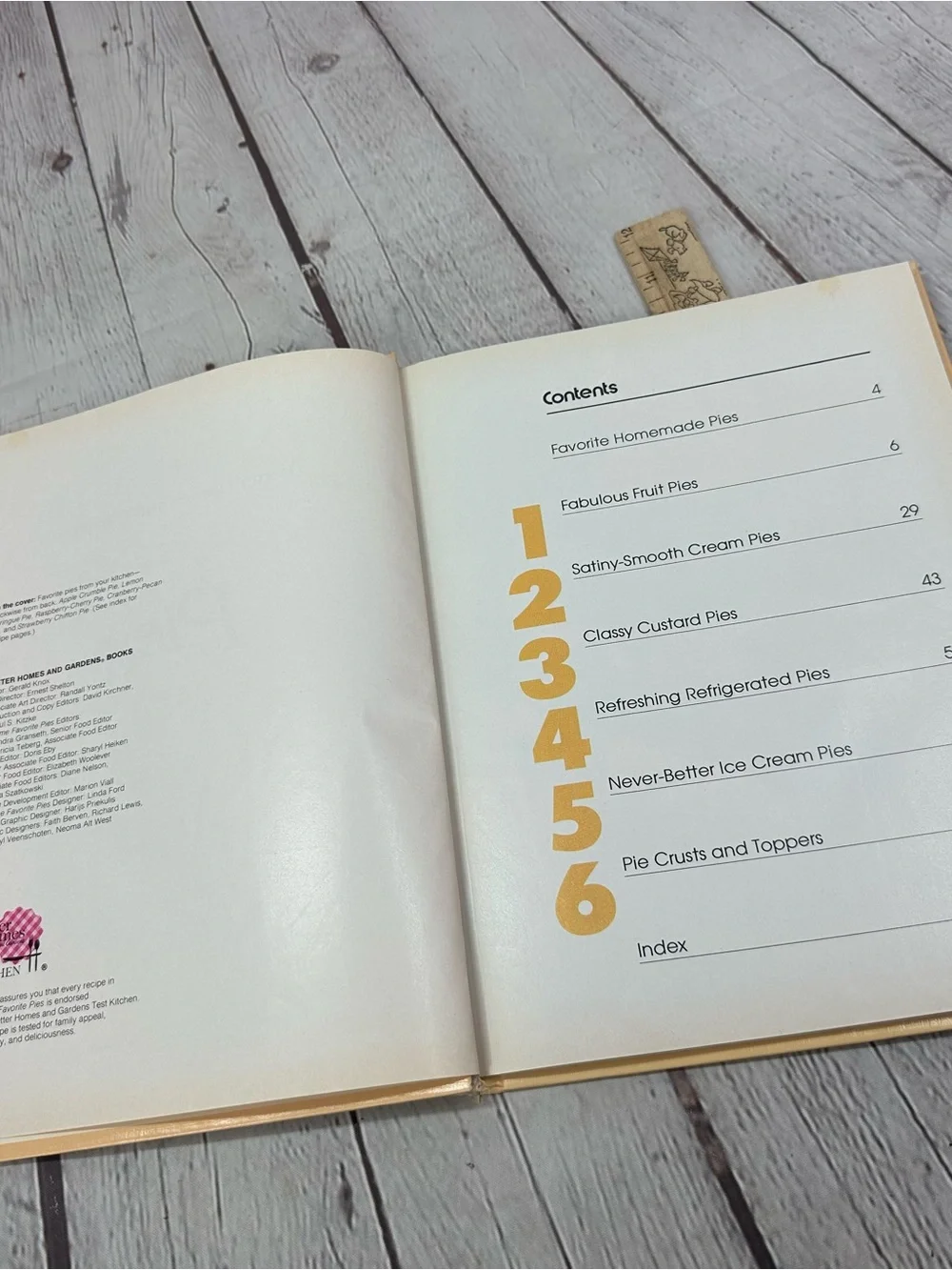 vtg 1983 Better Homes And Gardens all-time favorite Pies Cookbook retro cottage
